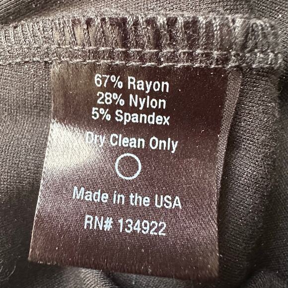 Emerson Fry Layering Pant Black Ponte XS pull on stretch - Picture 8 of 14